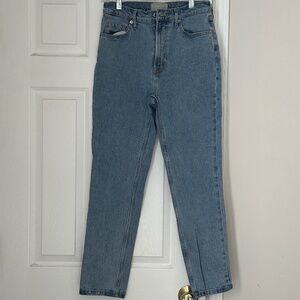 Women's Everlane Light Wash The Original Cheeky Jean Organic Cotton Jeans 27 Reg